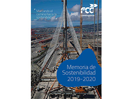 FCC Construcción publica la Memoria de Sostenibilidad 2019-2020