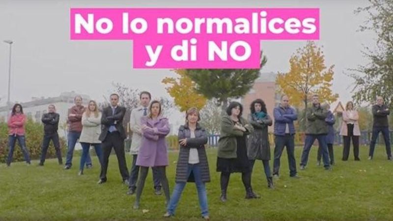 <p>25N Día Internacional de la Eliminación de la&nbsp;Violencia contra la Mujer.&nbsp;&nbsp;Campaña de&nbsp;FCC Construcción "<em>No lo normalices y di NO</em>"</p>